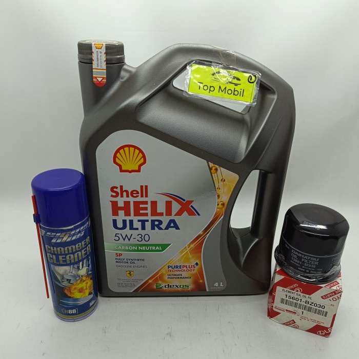 paket oli shell hx8 5w-30 ayla agya calya sigra avanza xenia luxio (3) lilaajah1516