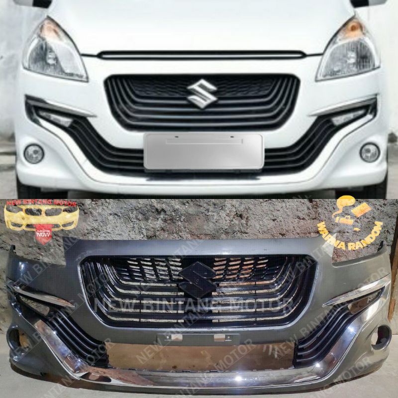 Bumper depan suzuki ertiga dreza 2015 2017 original