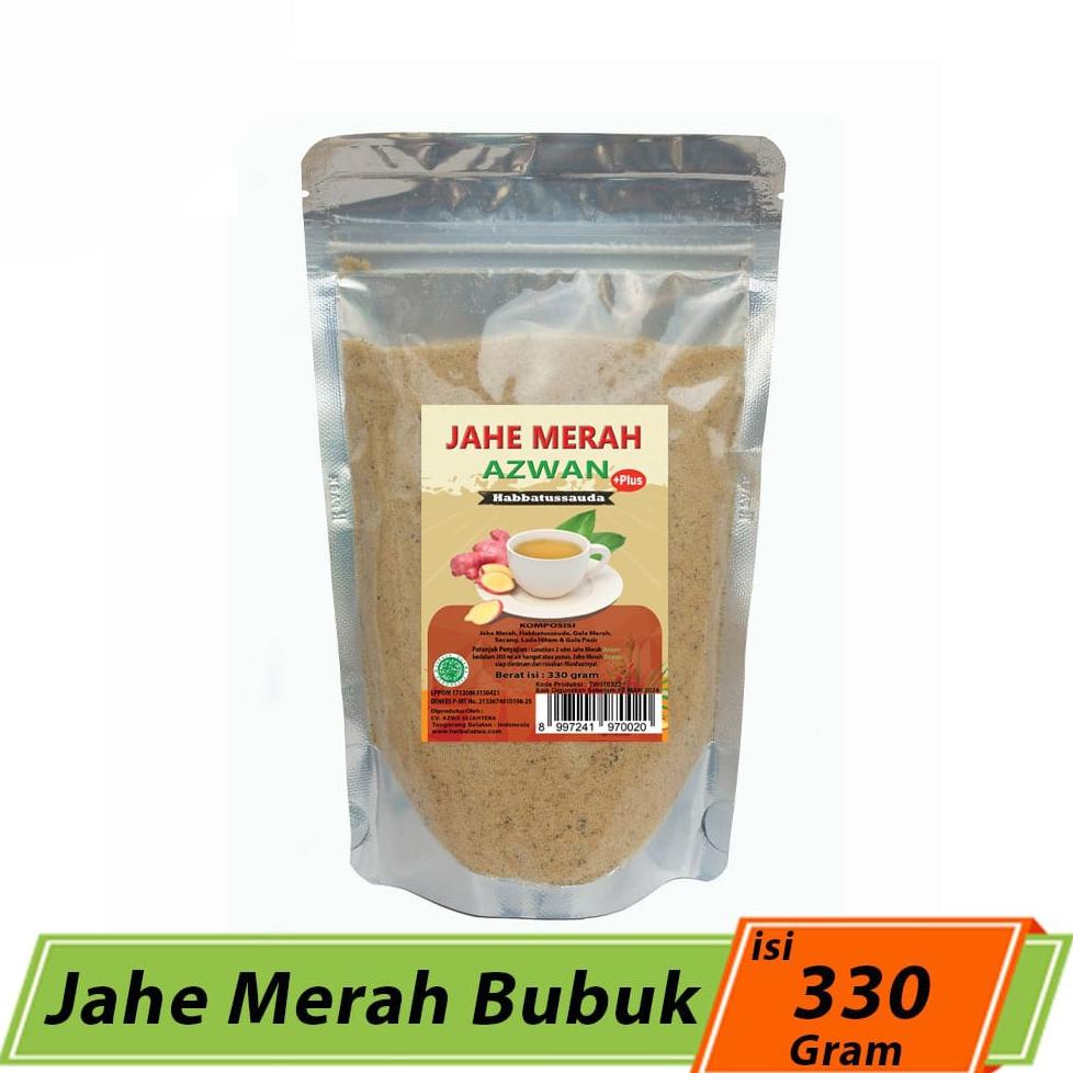 

Special - Jahe Merah Azwan Kemasan 330gram ,.