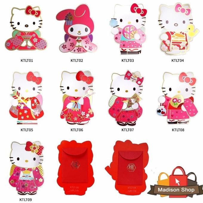 

Angpao Hello Kitty Hologram Angpau Imlek Kado Ultah Anak Amplop Gift Stok Terbatas