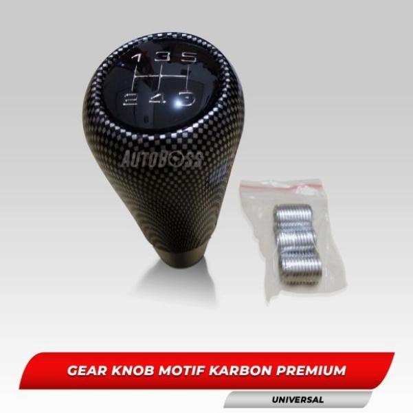gear shift knob motif Carbon mobil Suzuki Ertiga Berkualitas
