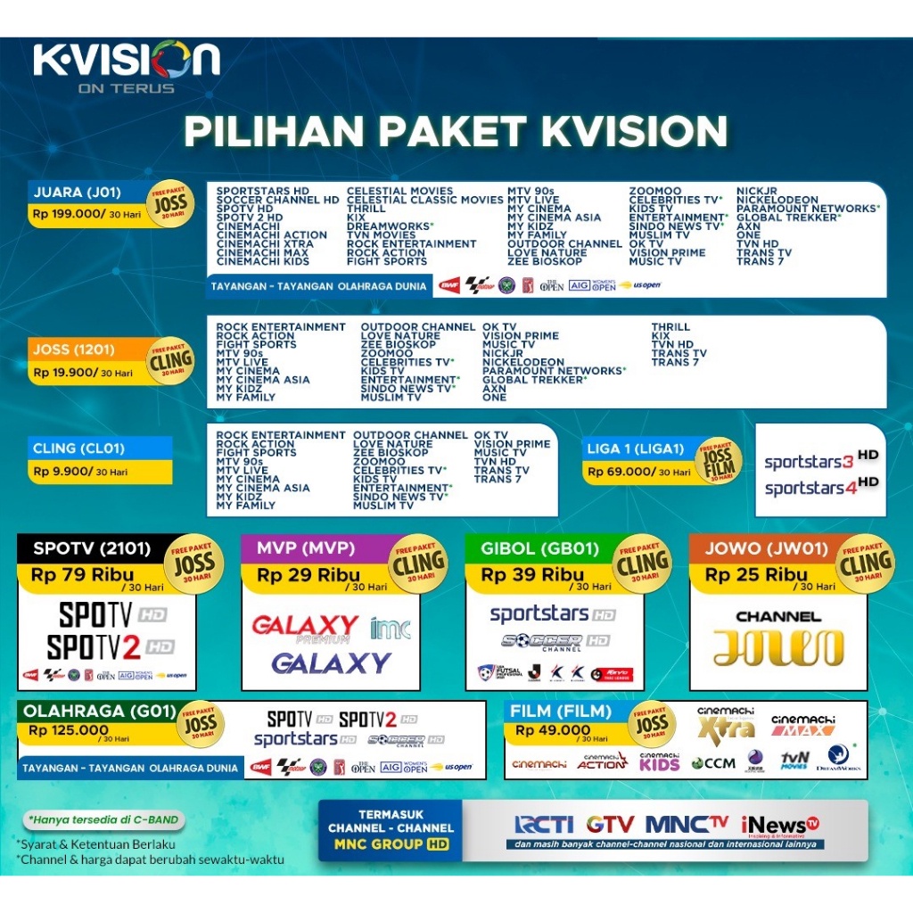 Kvision Paket K-vision FILM