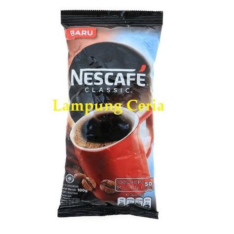 

Kopi Nescafe Classic Bag Era 100 Gr