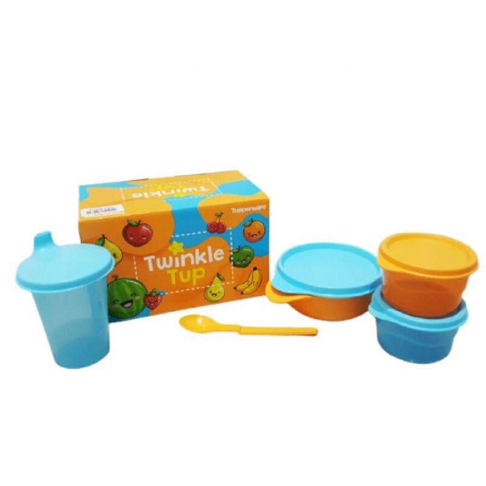 Promo Tupperware Twinkle Tup Tempat Makan Anak Balita Set