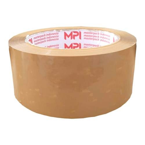 

LAKBAN BENING COKLAT 100 YARD 1 BUAH 45 Yard 2 Inch 45 Micron Merk MPI