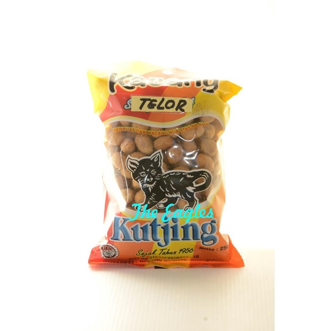 

Kacang telor telur cap KUTJING Oleh khas SOLO 250gr HALAL gurih enak