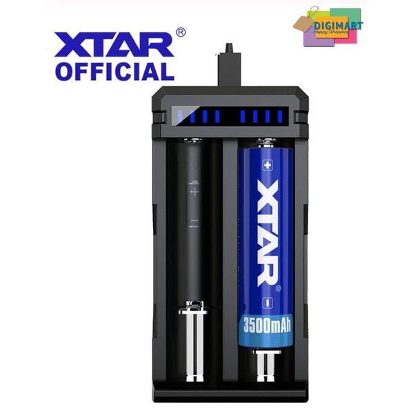 XTAR SC2 LED INDICATOR USB CHARGING SMART EXTENDED VERSION