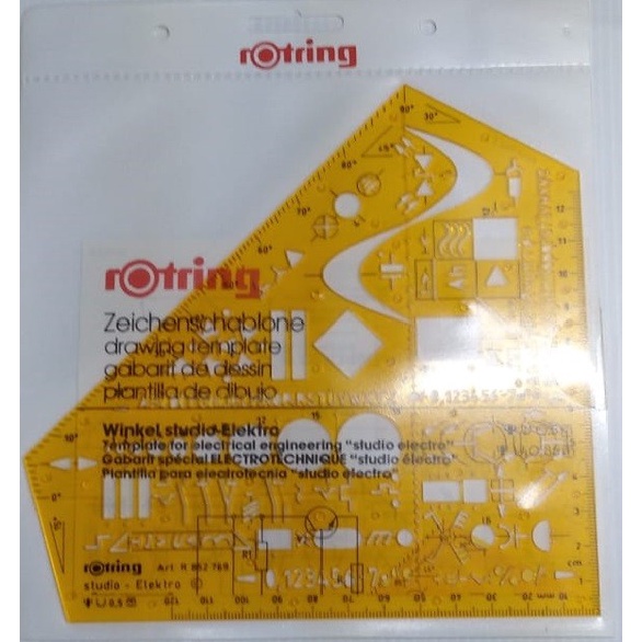 

Sarila Penggaris Rotring Template For Electrical Engineering (852769)