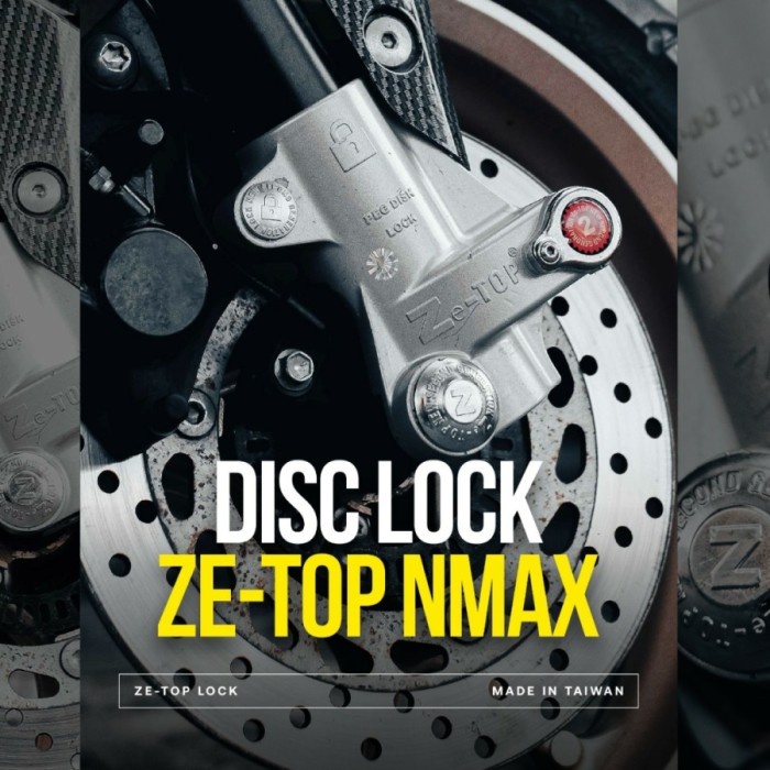 KUNCI DISC CAKRAM GEMBOK CAKRAM NMAX LAMA NMAX NEW ZETOP