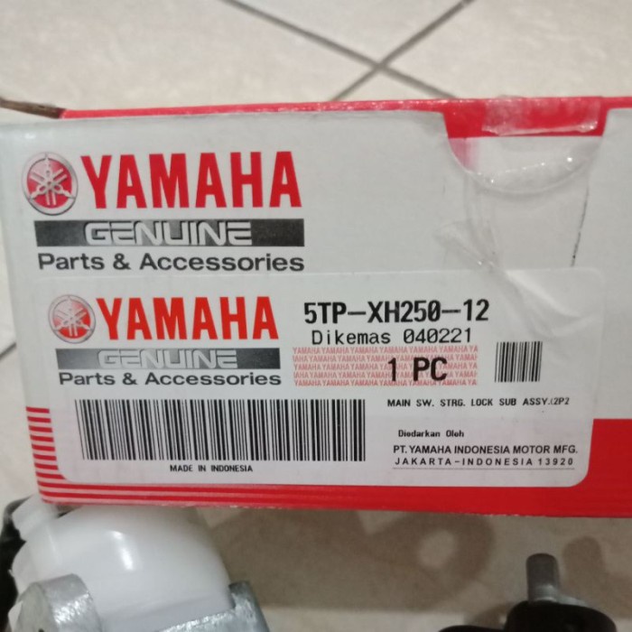 Promo Kunci Kontak Key Set Jupiter Z Lama Burhan Ori Yamaha 5Tp-Xh250-12 Best Seller