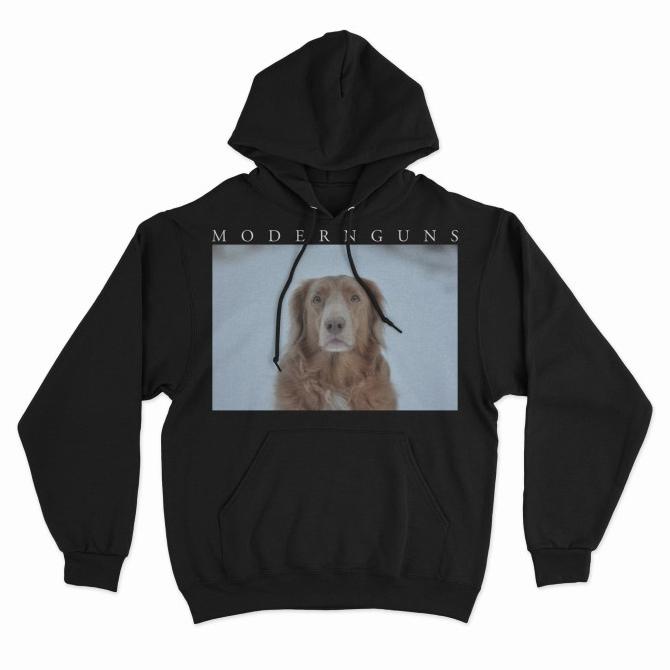 Modern Guns - Dog Pullover Hoodie Black