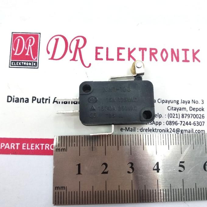 

Baru Micro Saklar Limit Switch OMRON v-155-1c25 15a 250v roda pas badan dre3 Ayo Order