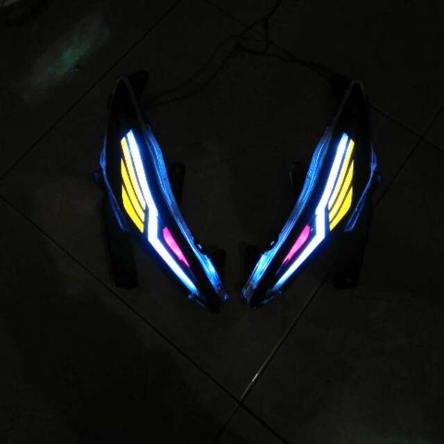 sen custom all new beat esp beat street variasi lampu variasi sen