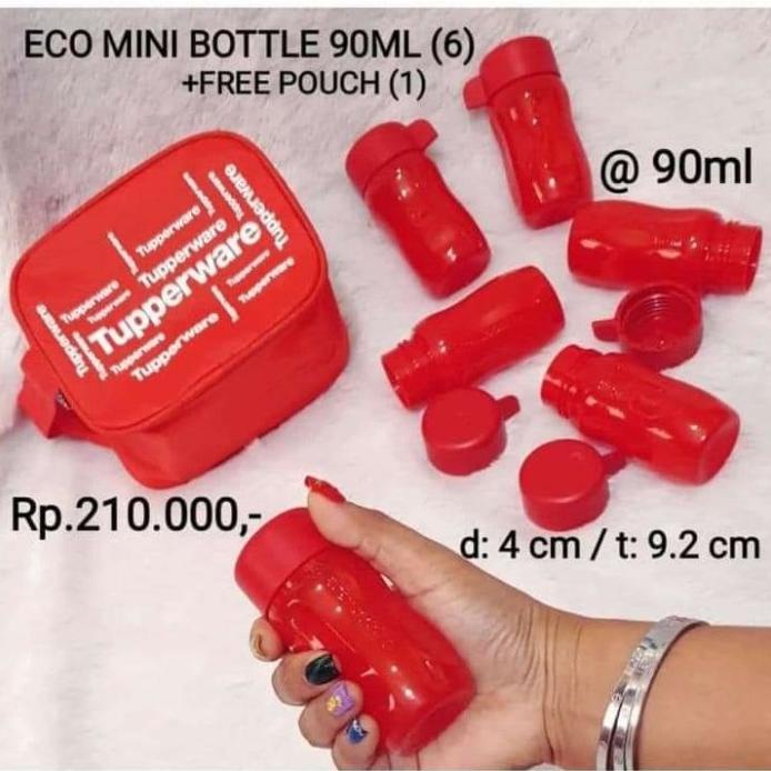 Hwsx*188 Eco Mini 90Ml Botol Tupperware Mini