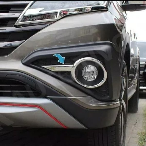 Ring FogLamp Cover Fog lamp All New Rush Terios 2018 Chrome