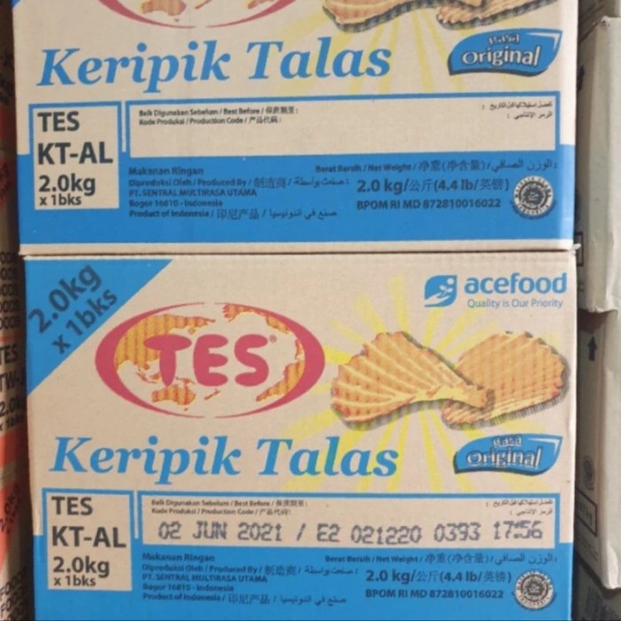 

Keripik - Keripik Talas Original Isi 2Kg