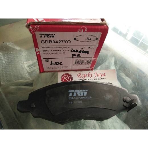 Brake Pad Kampas Rem Depan Kijang Innova TRW
