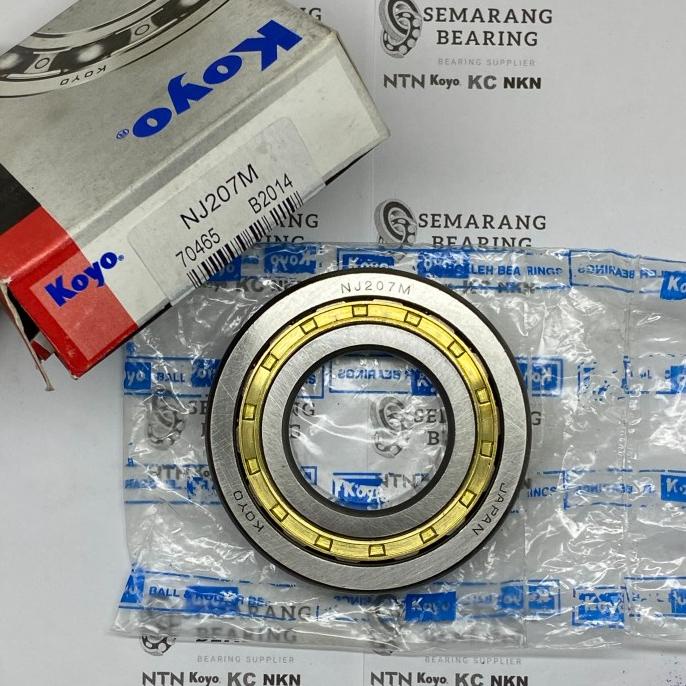 ~~~] BEARING NJ 207 / NJ207 KOYO JAPAN LAHER MESIN CYLINDRICAL ROLLER