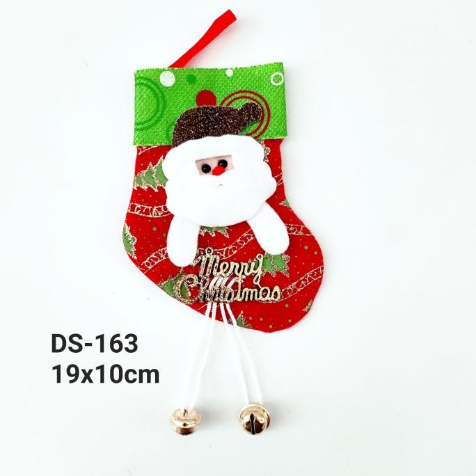 

Christmas Socks Murah Kaos Kaki Natal Santa Snowman Gantungan Tangga Stok Terbatas