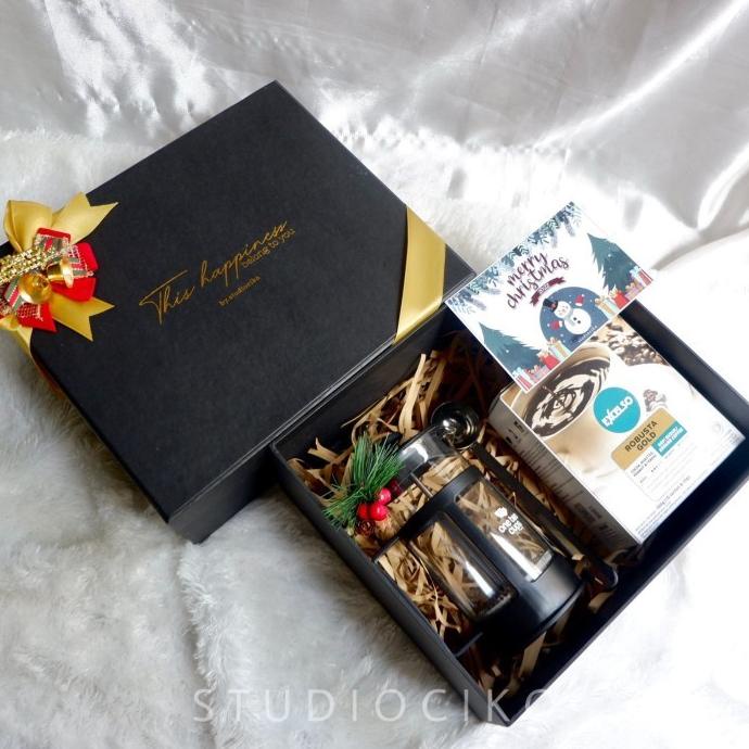 

Barang Terlaris !!! Hampers Natal Premium Coffee Set Corporate Hampers Storetansel_