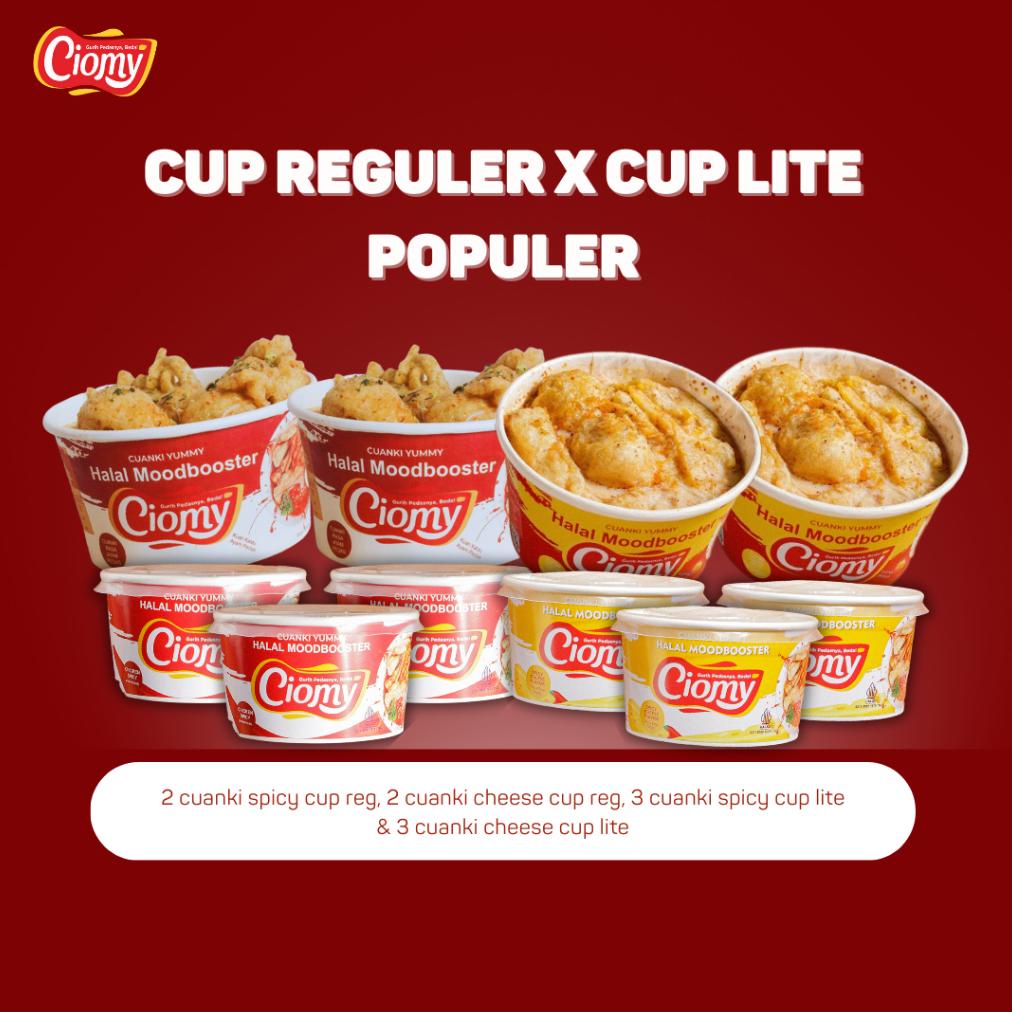 

Media TERBARU Paket Cuanki Cup Reguler X Paket Cuanki Cup Lite Gurih Pedas Enak (2 cuanki cheese cup reguler, 2 cuanki spicy cup reguler, 3 cuanki cheese cup lite dan 3 cuanki spicy cup lite) MD003