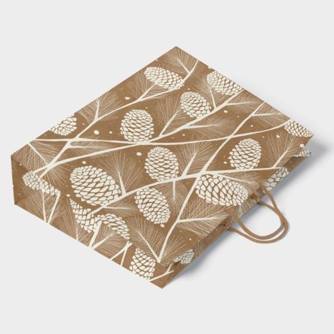 

{CHR} Capricorn Design Paper Bag Natal / Christmas SBCBW 004 TERLARIS