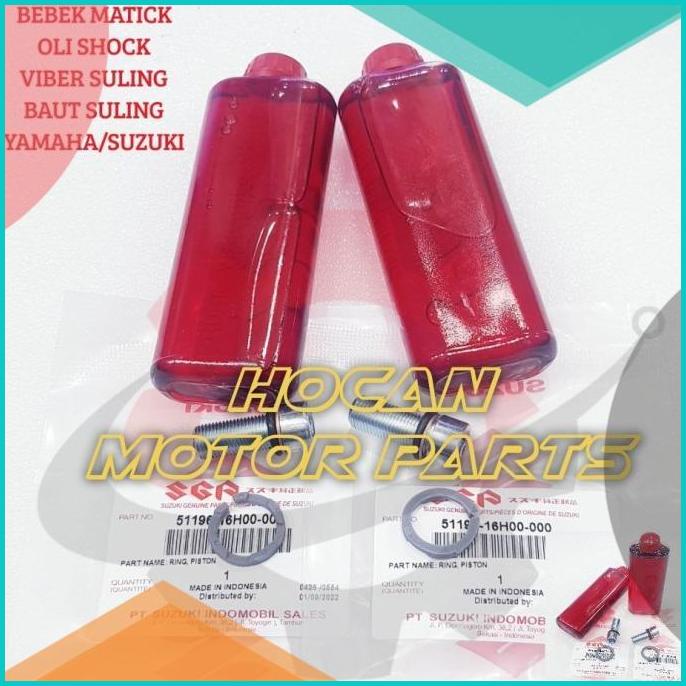 BAUT SULING SHOCK VIBER FIBER SULING OLI SHOK DEPAN JUPITER VEGA R 20