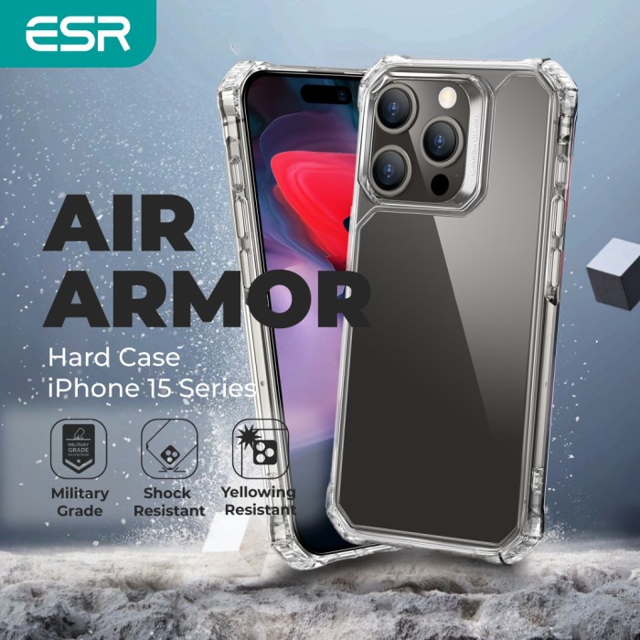 Hard Case Iphone 15 Series Esr Air Armor Ready
