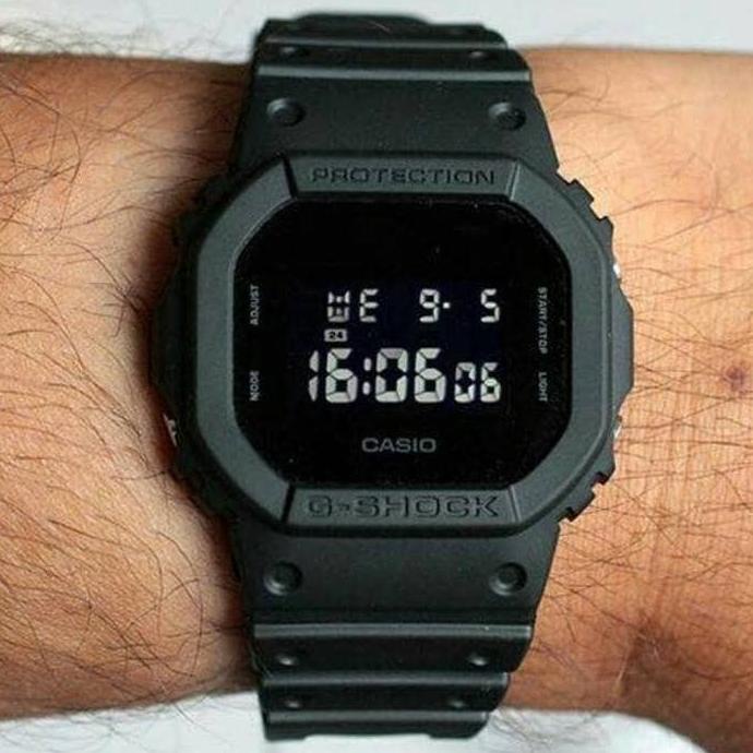 Promo Casio G-Shock Dw-5600Bb-1 / Gshock Dw5600Bb Original & Bergaransi