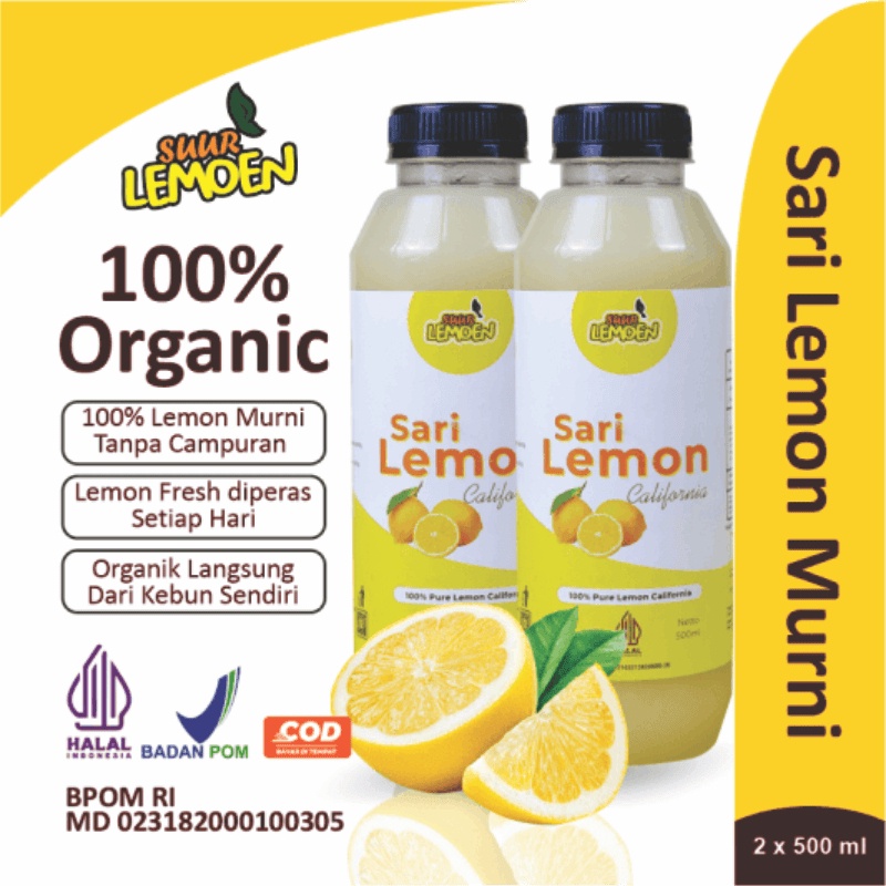

1 Liter Fresh Sari Lemon Murni Jus Untuk Badan Detox Ala Dengan Bahan Lemon California By Suur