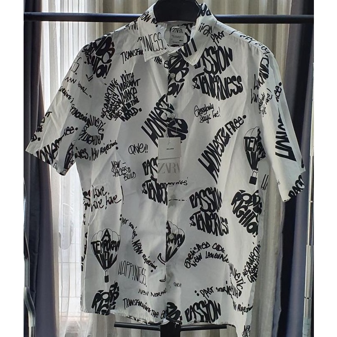 Zara Kemeja Shirt Pria 100% Original Wafamart00