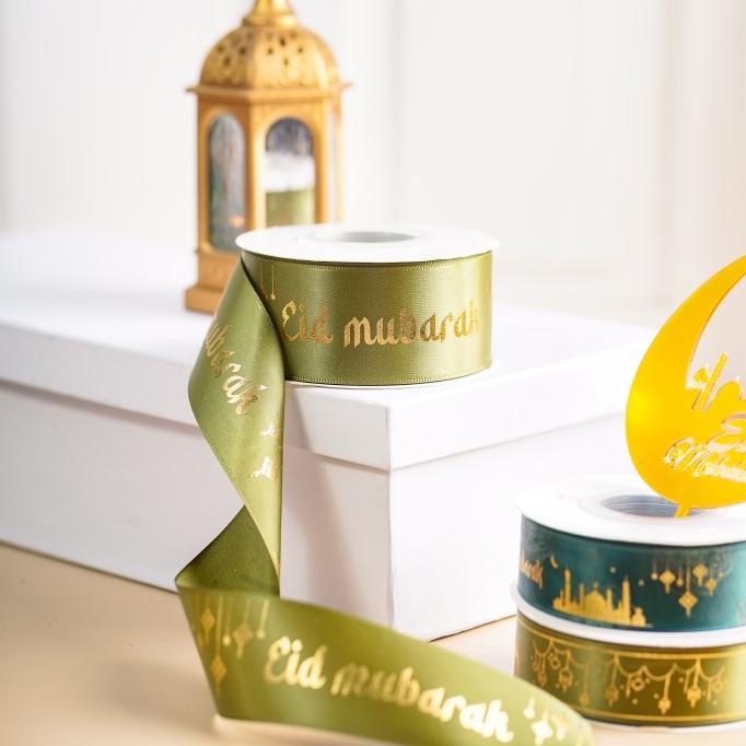 

((((()paling dicari] (4CM) pita parcel lebaran idul fitri pita hamper eid mubarak pita roll