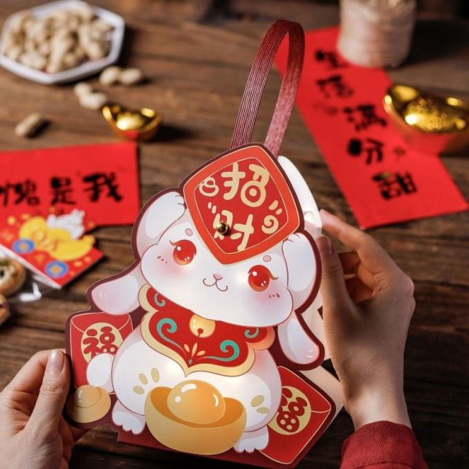 ] Kotak Imlek kotak rabbit kotak hampers Imlek kotak cookies Imlek box