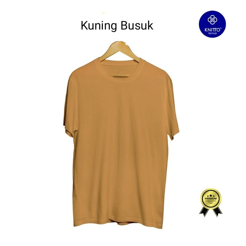 Kaos Polos Kuning