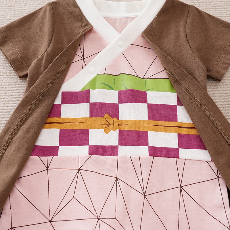 TAMPIL TRENDY DIBELI BAJU PAKAIAN BAYI JUMPER ANIME KIMETSU NO YAIBA DEMON SLAYER PENDEK