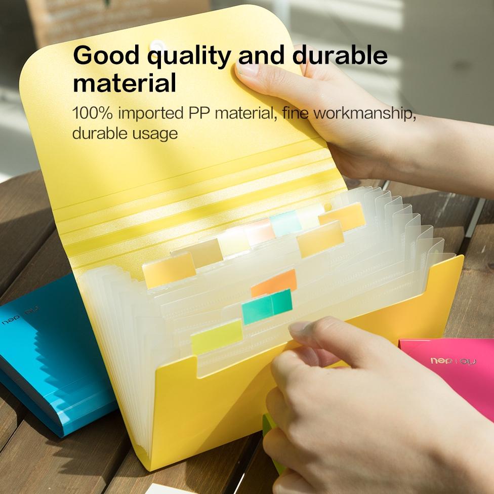 

New - Deli Expanding File A6 12 Pembagi dengan tab index untuk pengaturan yang lebih mudah E5561 !!