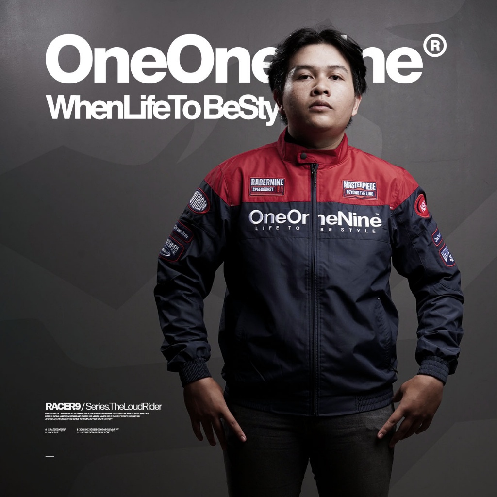 [KOLEKSI TERBARU] ZAAS JACKET RACERNINE LOUD RIDER NAVY RED SERIES KSR ONEONENINE