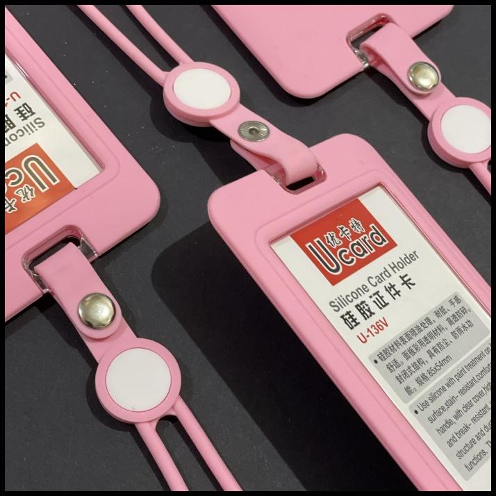 

DISKON TEMPAT ID CASING ID CARD SILICONE PINK !!!!!
