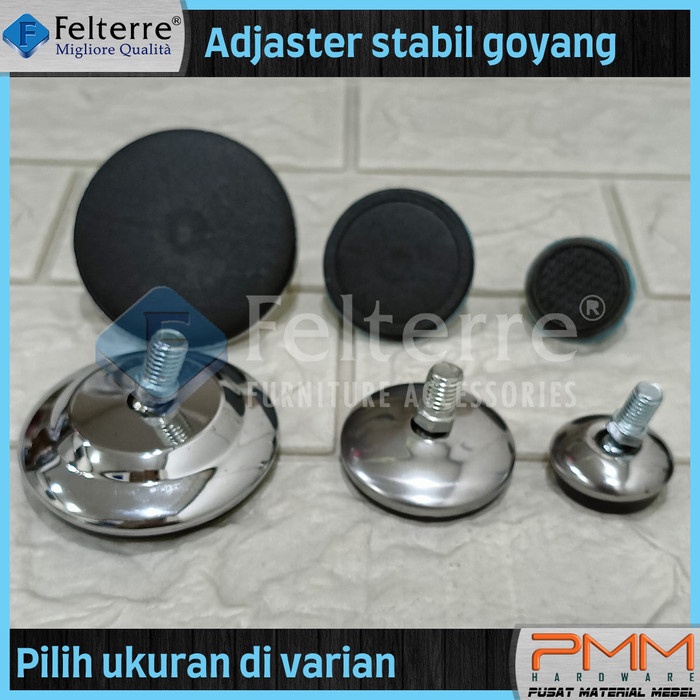 ------] KAKI ADJUSTER STABIL GOYANG FELTERRE ADJUSTER LEMARI /MEJA/RAK