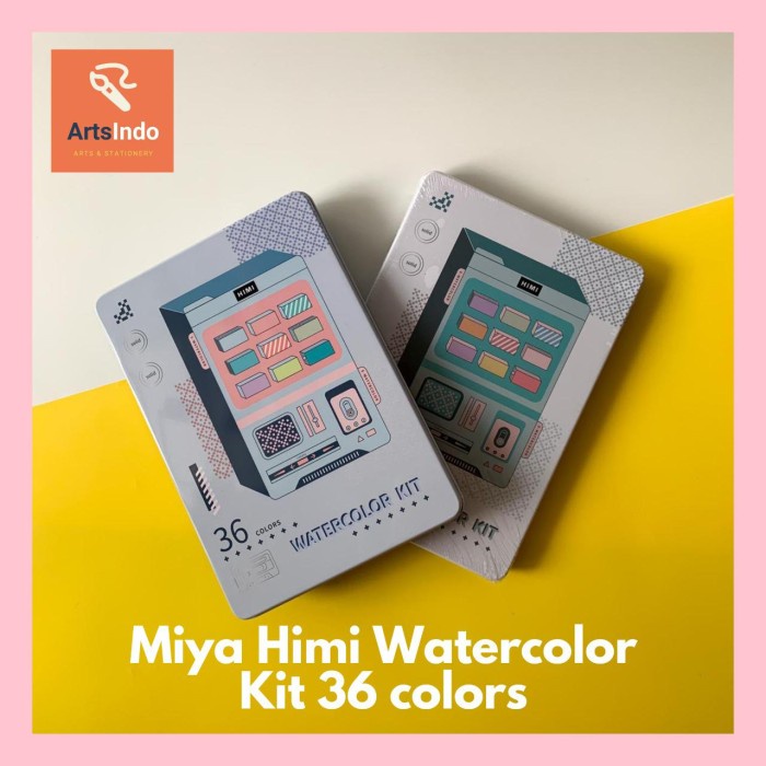 

Terlaris Miya Himi Watercolor Kit 36 Colors - Cat Air Kit 36 Warna Promo Terbaru