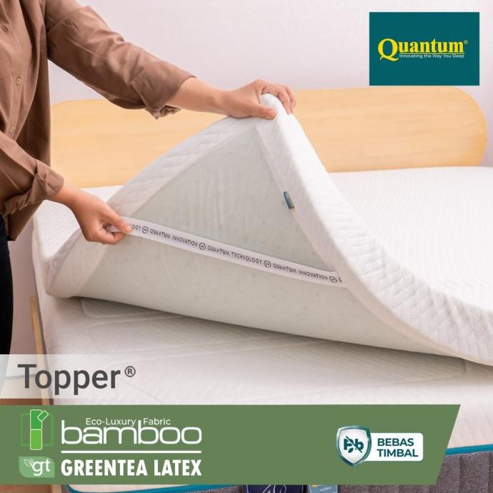 Topper Bamboo Greentea Latex Quantum