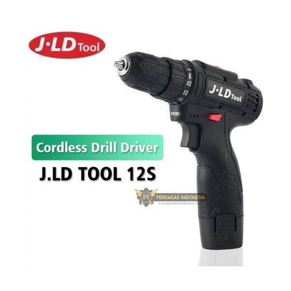 FREE ONGKIR CORDLESS DRILL DRIVER JLD TOOL 12S MESIN BOR BATERAI PORTABLE 10MM BOR FREE ONGKIR