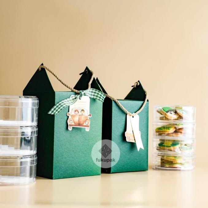 

*#*#*#] Hamper Box, Kotak untuk Toples Kue Kering, Bacang, Dus Minuman (10pcs)