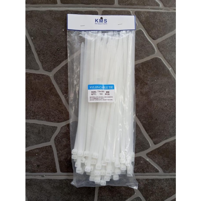 

hanya disini] Cable Ties / Kabel Ties / Kabel Tis KMS 30cm 300 x 7,6 High Quality