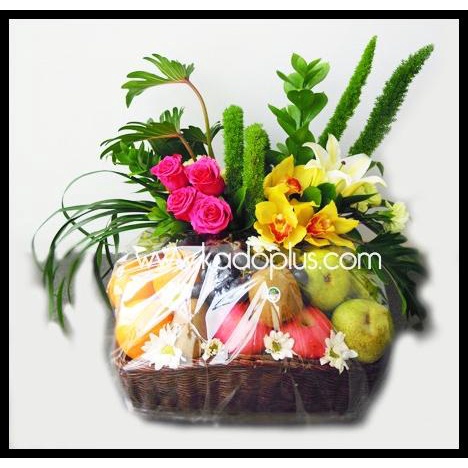 

DISKON FRUITY FLOWERS BASKET - PARCEL BUAH