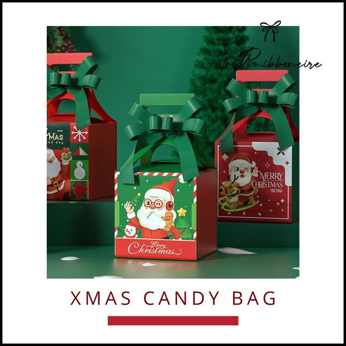 

HOT DEAL CHRISTMAS CANDY BAG/ KEMASAN NATAL/ COOKIE BAG NATAL UK BOX10X10X10CM !!!