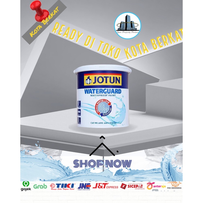 Produk Unggulan] CAT JOTUN WATERGUARD/ CAT PELAPIS ANTI BOCOR JOTUN 1 KG