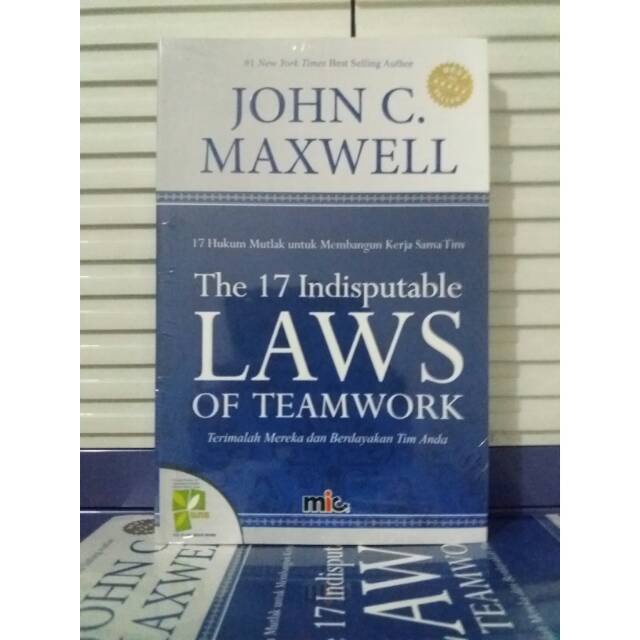 Buku The 17 Indisputable Laws Of Teamwork John C Maxwell
