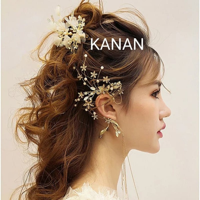 Promo Earpiece Earcuff Earclip Hiasan Telinga Aksesoris Pesta Bma1-Kanan