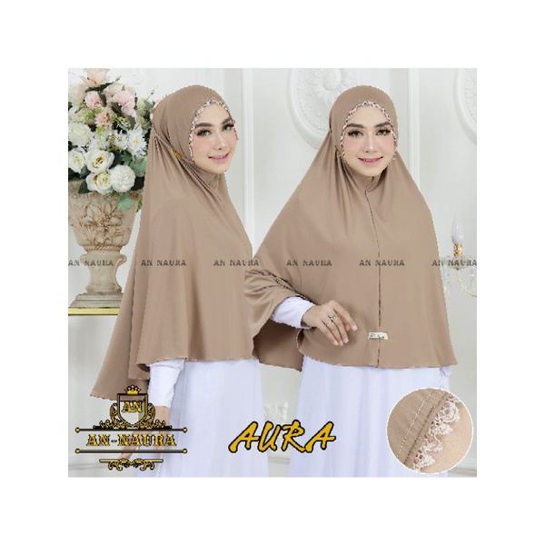 STYLISH HIJAB DAILY Jilbab jumbo renda kerut tali jersey - jilbab renda tali viral - bergo maryam